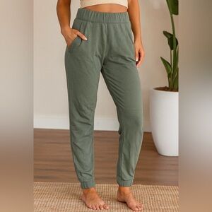 LULULEMON Olive Green Joggers  | size 2
